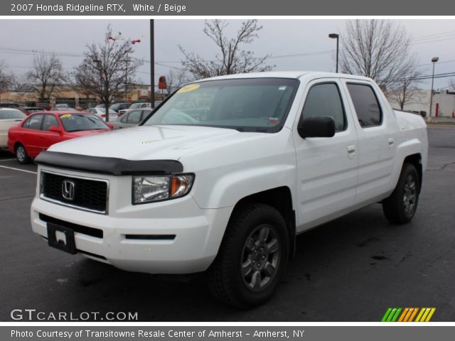 2007 Honda Ridgeline RTX in White