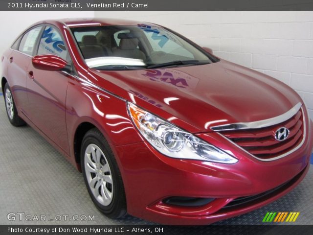 2011 Hyundai Sonata GLS in Venetian Red