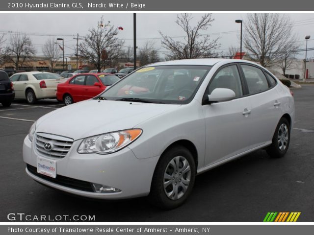 2010 Hyundai Elantra GLS in Nordic White