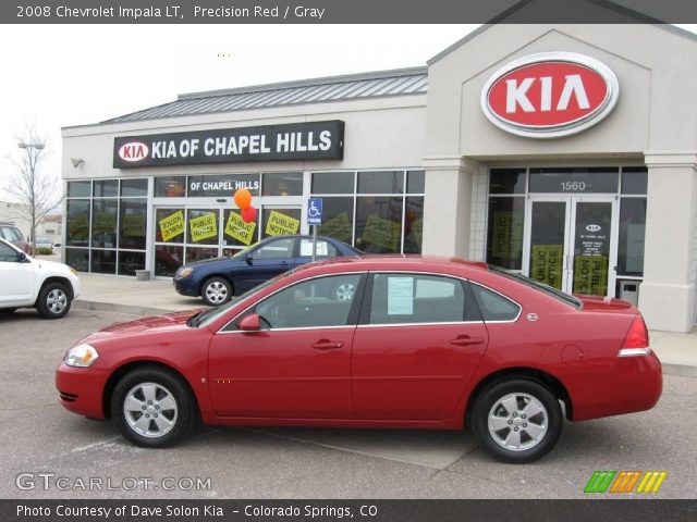 2008 Chevrolet Impala LT in Precision Red