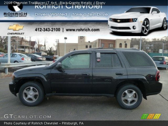 2008 Chevrolet TrailBlazer LT 4x4 in Black Granite Metallic
