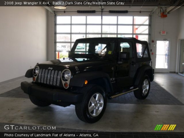 2008 Jeep Wrangler X 4x4 in Black