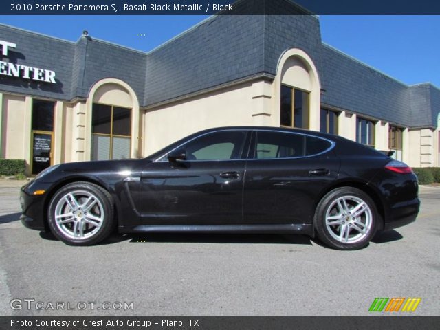 2010 Porsche Panamera S in Basalt Black Metallic