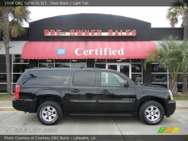 2008 GMC Yukon XL SLT in Onyx Black