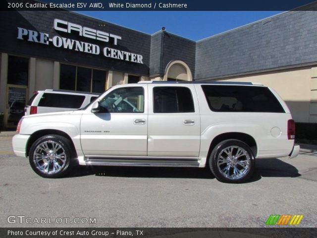 2006 Cadillac Escalade ESV AWD in White Diamond