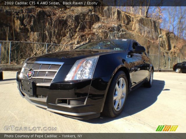 2009 Cadillac CTS 4 AWD Sedan in Black Raven