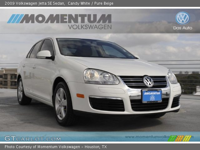 2009 Volkswagen Jetta SE Sedan in Candy White