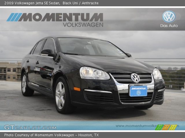 2009 Volkswagen Jetta SE Sedan in Black Uni