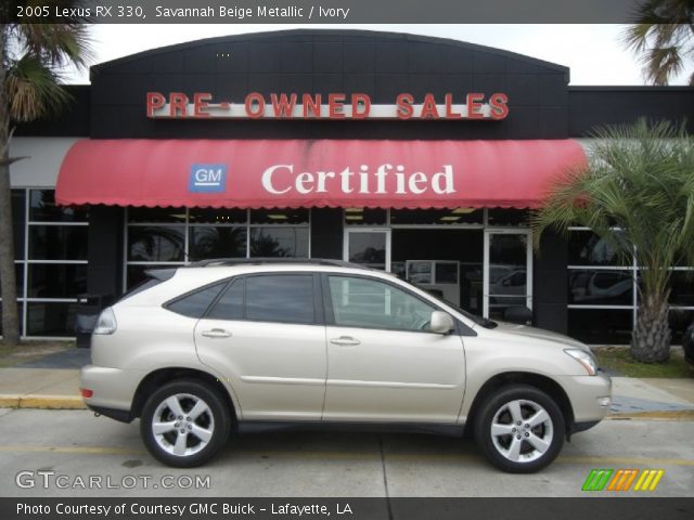 2005 Lexus RX 330 in Savannah Beige Metallic