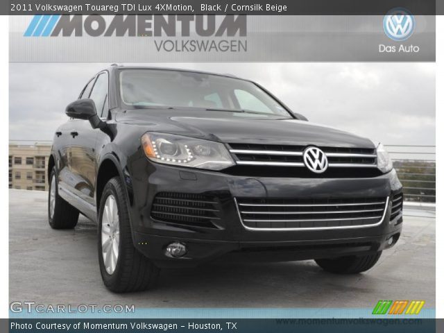 2011 Volkswagen Touareg TDI Lux 4XMotion in Black