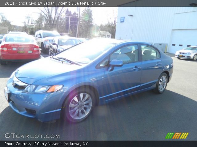 2011 Honda Civic EX Sedan in Atomic Blue Metallic