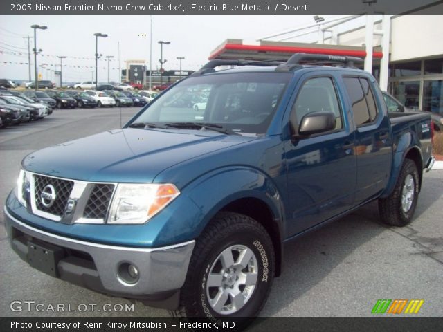2005 Nissan Frontier Nismo Crew Cab 4x4 in Electric Blue Metallic