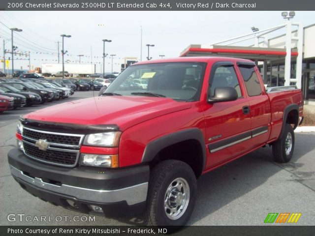 2006 Chevrolet Silverado 2500HD LT Extended Cab 4x4 in Victory Red