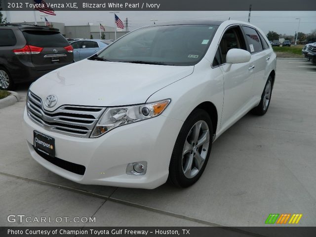 2012 Toyota Venza XLE in Blizzard White Pearl