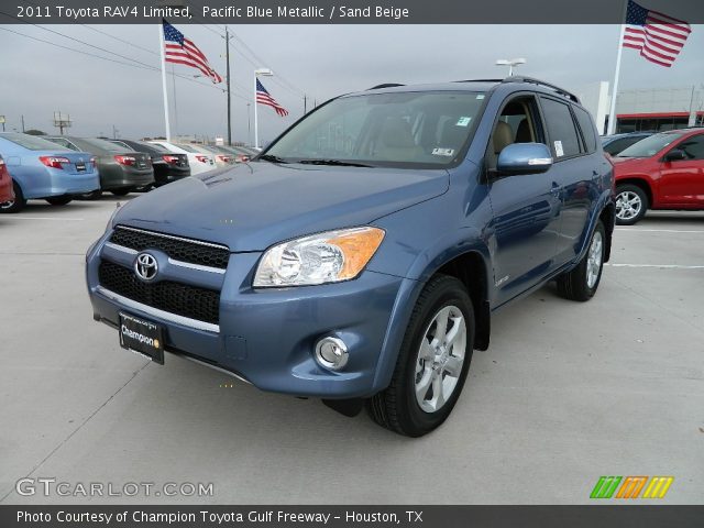 2011 Toyota RAV4 Limited in Pacific Blue Metallic