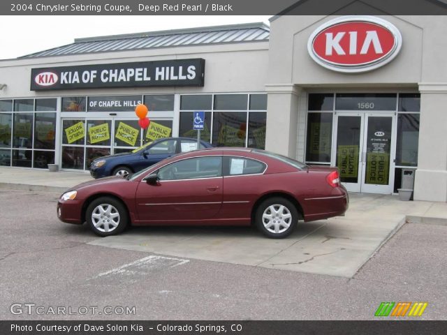 2004 Chrysler Sebring Coupe in Deep Red Pearl