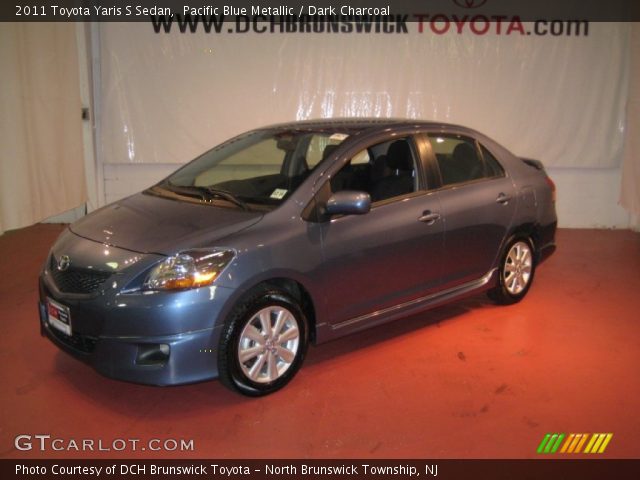 2011 Toyota Yaris S Sedan in Pacific Blue Metallic