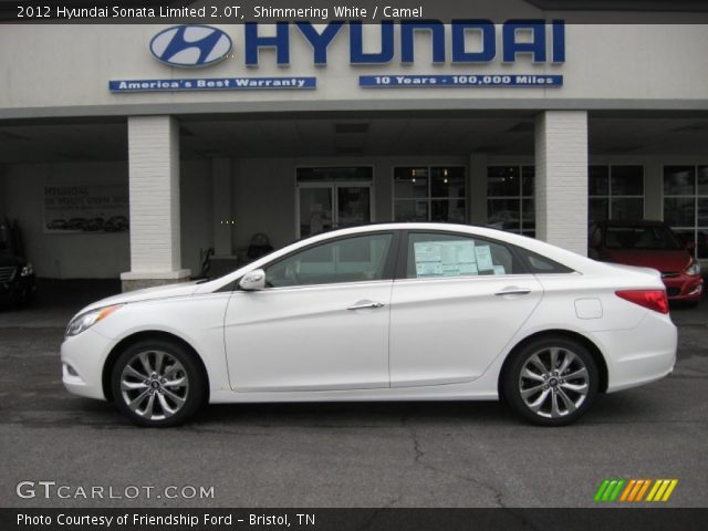 2012 Hyundai Sonata Limited 2.0T in Shimmering White