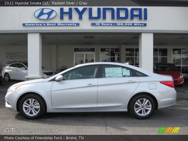2012 Hyundai Sonata GLS in Radiant Silver