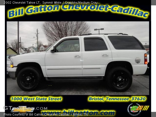 2002 Chevrolet Tahoe LT in Summit White