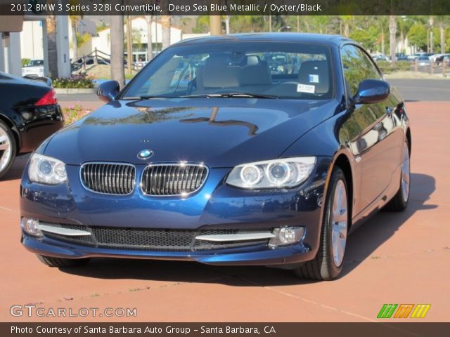 2012 BMW 3 Series 328i Convertible in Deep Sea Blue Metallic