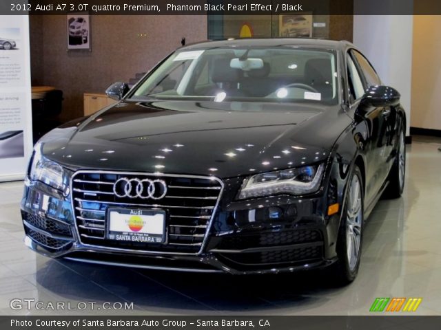 2012 Audi A7 3.0T quattro Premium in Phantom Black Pearl Effect