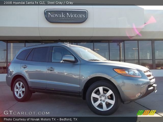 2008 Hyundai Santa Fe GLS in Steel Gray