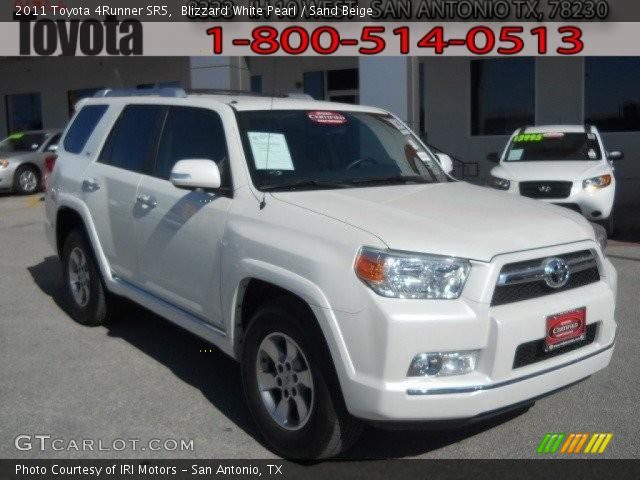 2011 Toyota 4Runner SR5 in Blizzard White Pearl