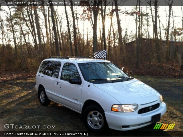 2000 Nissan Quest GLE in Nordic White