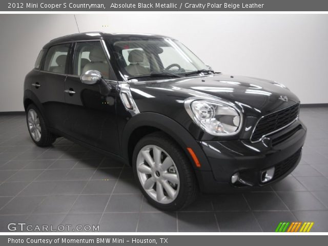2012 Mini Cooper S Countryman in Absolute Black Metallic