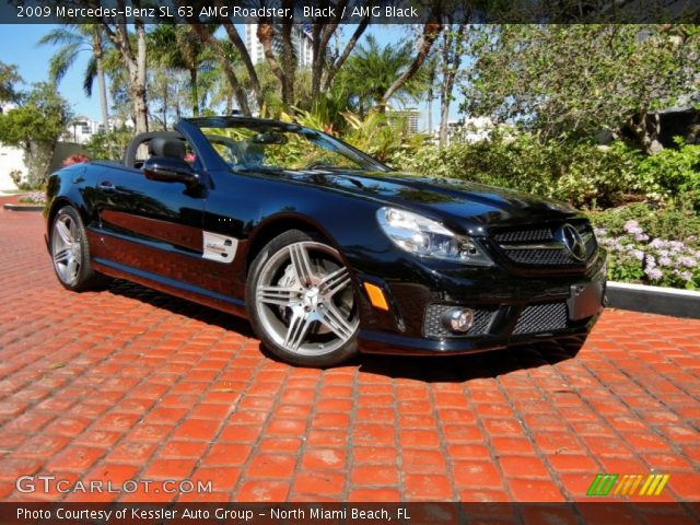 2009 Mercedes-Benz SL 63 AMG Roadster in Black