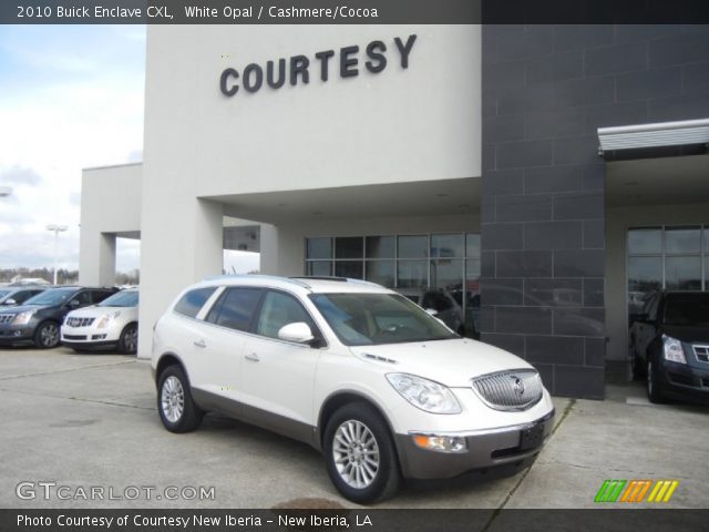 2010 Buick Enclave CXL in White Opal