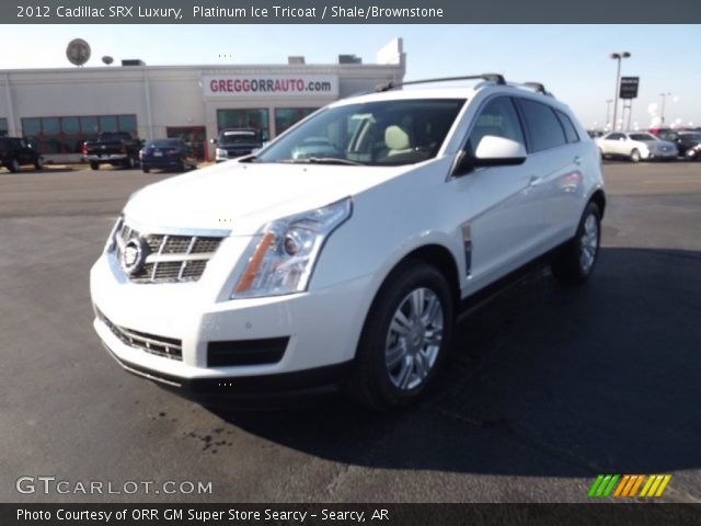 2012 Cadillac SRX Luxury in Platinum Ice Tricoat