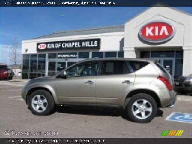 2005 Nissan Murano SL AWD in Chardonnay Metallic