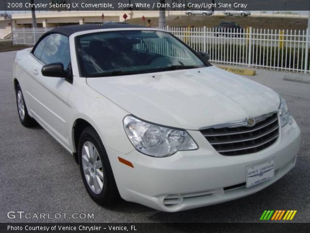 2008 Chrysler Sebring LX Convertible in Stone White