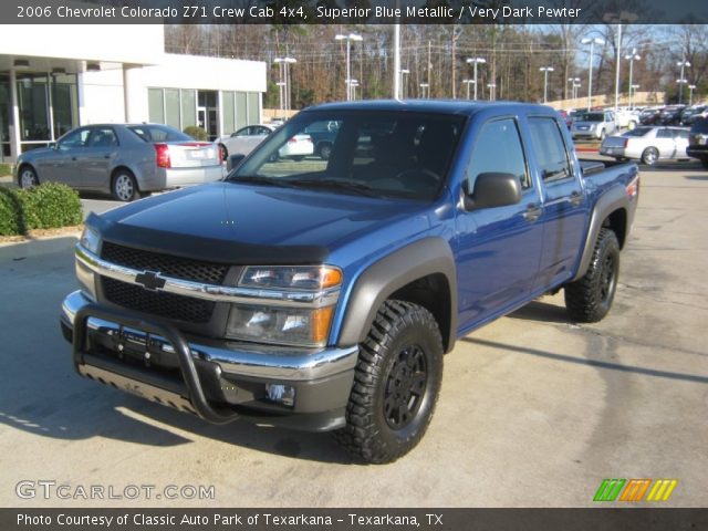 2006 Chevrolet Colorado Z71 Crew Cab 4x4 in Superior Blue Metallic