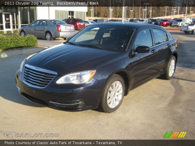 2011 Chrysler 200 Touring in Blackberry Pearl