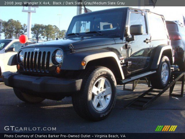 2008 Jeep Wrangler X 4x4 in Black