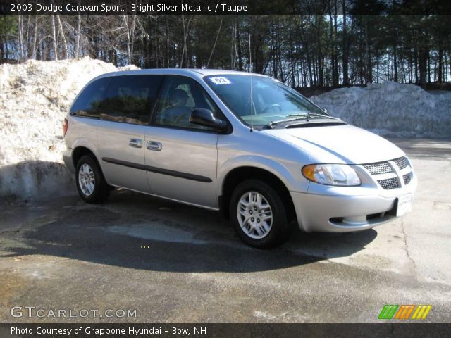 2003 Dodge Caravan Sport in Bright Silver Metallic