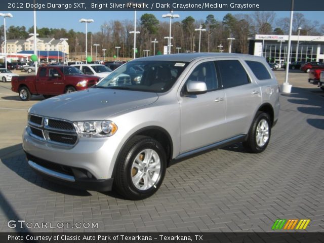2012 Dodge Durango SXT in Bright Silver Metallic