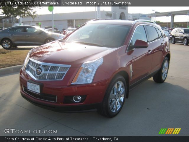2012 Cadillac SRX Performance in Crystal Red Tintcoat