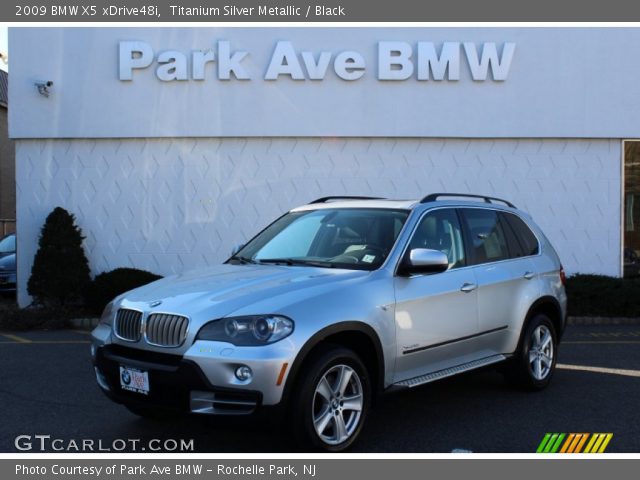 2009 BMW X5 xDrive48i in Titanium Silver Metallic