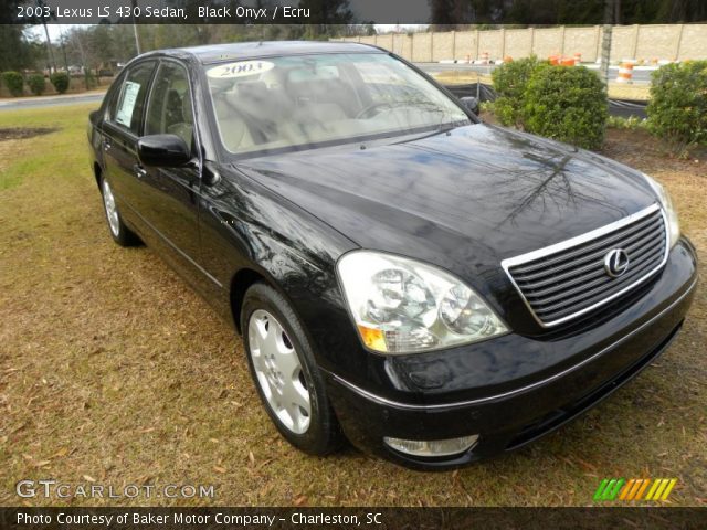 2003 Lexus LS 430 Sedan in Black Onyx