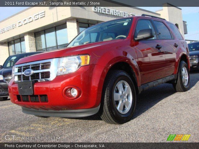 2011 Ford Escape XLT in Sangria Red Metallic