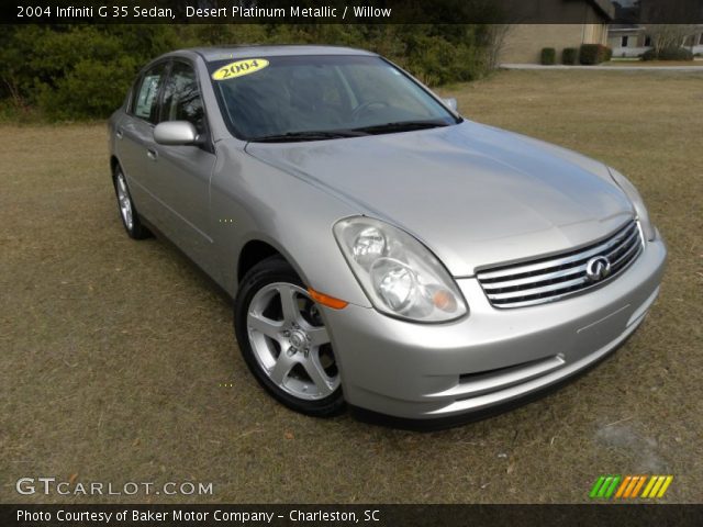 2004 Infiniti G 35 Sedan in Desert Platinum Metallic