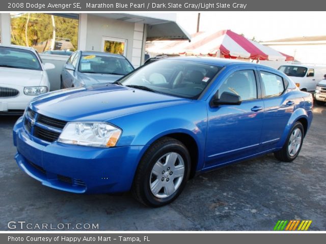 2008 Dodge Avenger SE in Marathon Blue Pearl