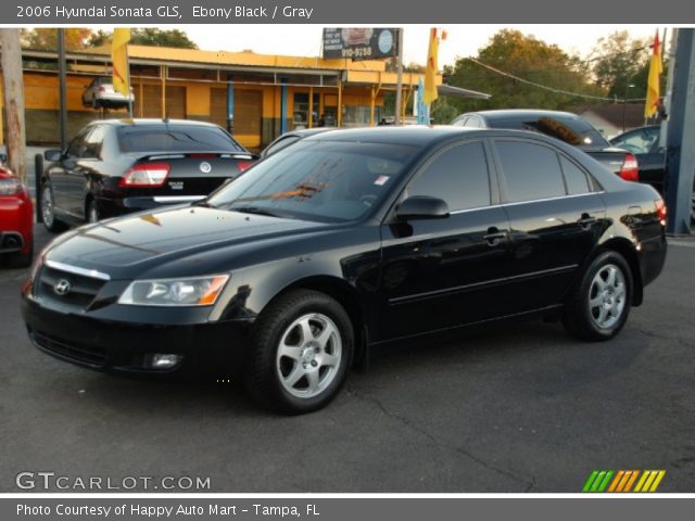 2006 Hyundai Sonata GLS in Ebony Black