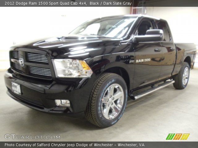 2012 Dodge Ram 1500 Sport Quad Cab 4x4 in Black