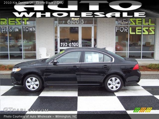 2010 Kia Optima LX in Ebony Black