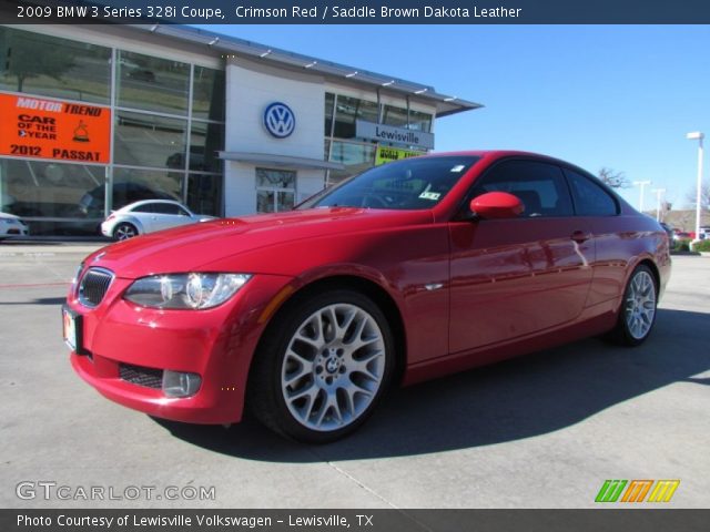 2009 BMW 3 Series 328i Coupe in Crimson Red
